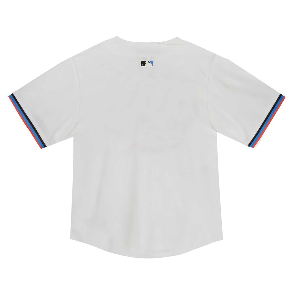 Miami Marlins Youth Home Game Jersey - White