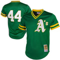 Reggie Jackson Athletics Authentic Batting Practice Jersey - Green