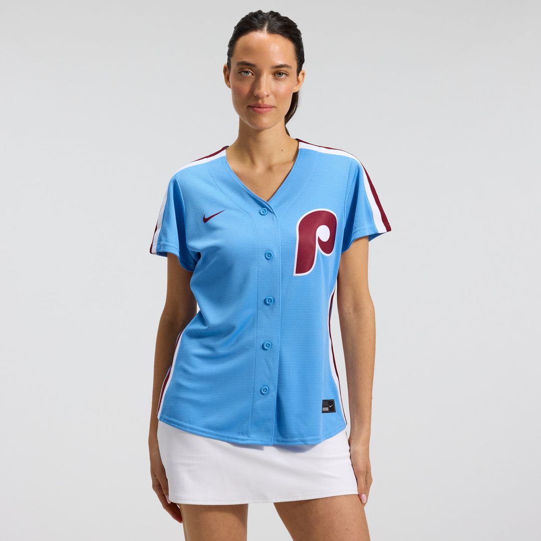 Ryan Howard Philadelphia Phillies Women's Replica Jersey - Light Blue