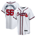 Spencer Schwellenbach Atlanta Braves Home Replica Jersey - White