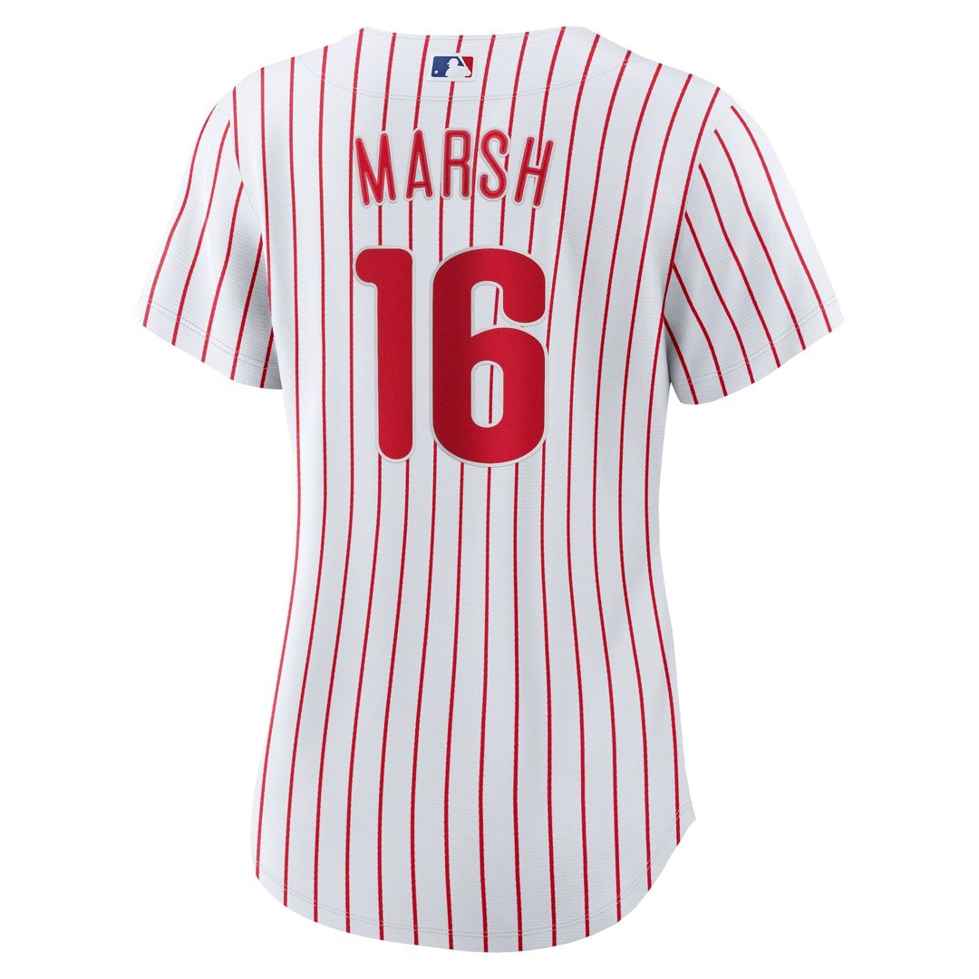 Brandon Marsh Philadelphia Phillies Women's Home Replica Jersey - White