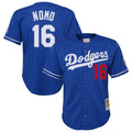 Hideo Nomo Los Angeles Dodgers Youth Cooperstown Collection Mesh Batting Practice Jersey - Royal