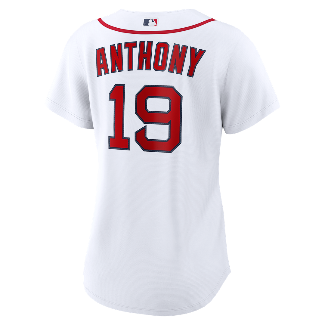 Roman Anthony Boston Red Sox Women's Home Replica Player Jersey - White