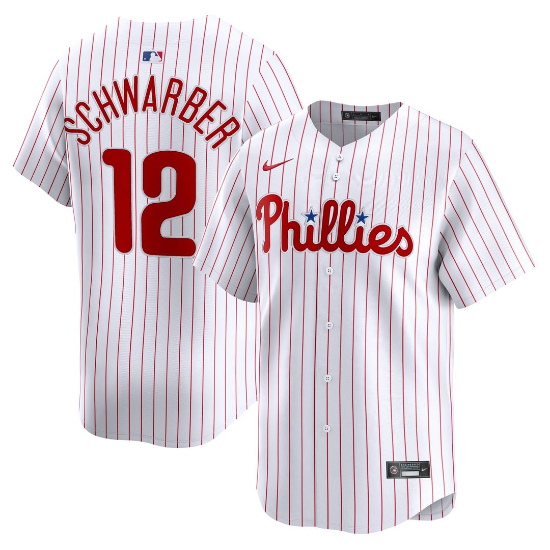 Kyle Schwarber Philadelphia Phillies Home Limited Player Jersey - White