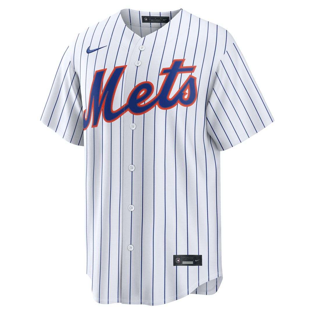 Brett Baty New York Mets Home Replica Jersey - White