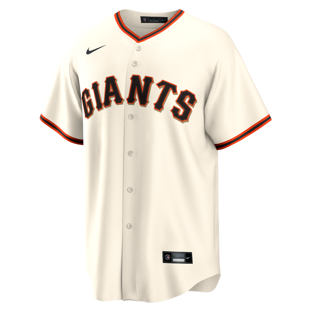 Evan Longoria San Francisco Giants Home Retired Player Replica Jersey - Cream