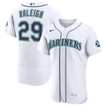 Cal Raleigh Seattle Mariners Home 50th Season Authentic Jersey - White