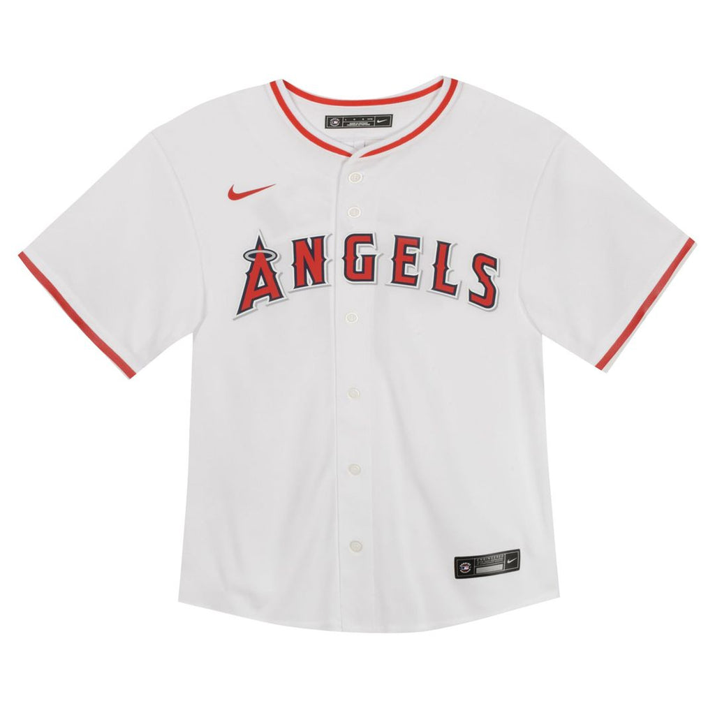 Mike Trout Los Angeles Angels Toddler Game Jersey - White