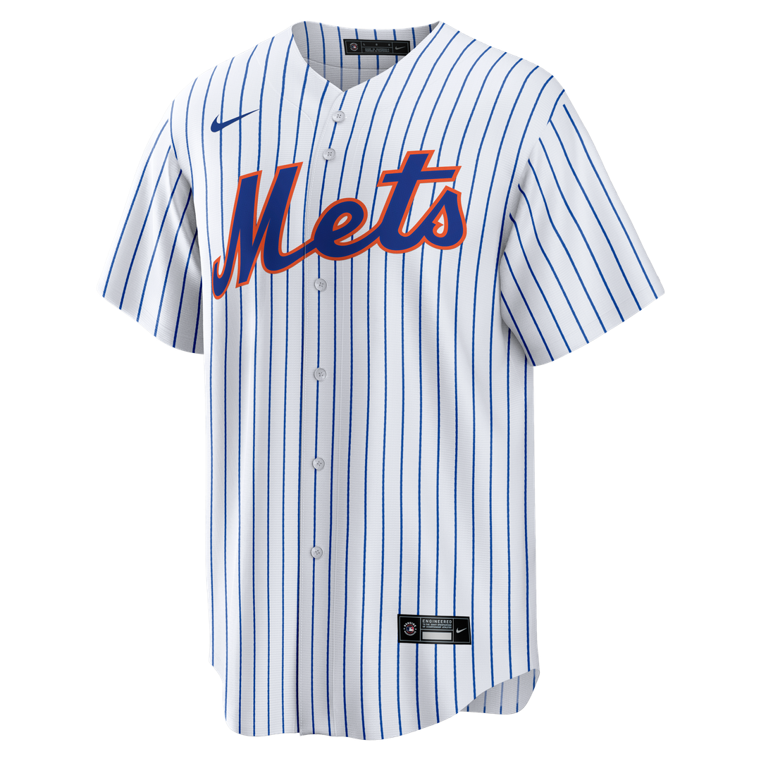 New York Mets Home Big & Tall Replica Jersey - White