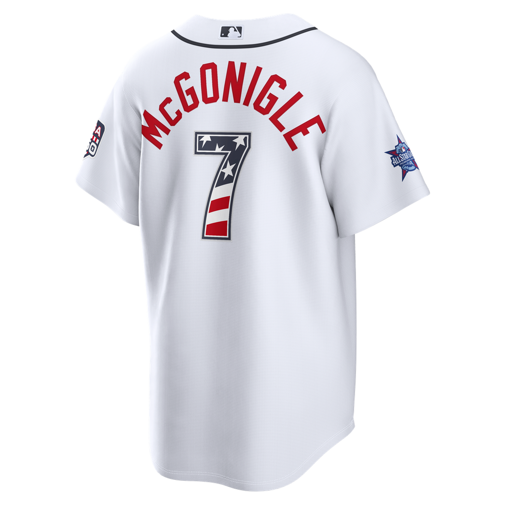 2026 All - Star Edition Stars & Stripes Detroit Tigers Kevin McGonigle White Stadium Jersey