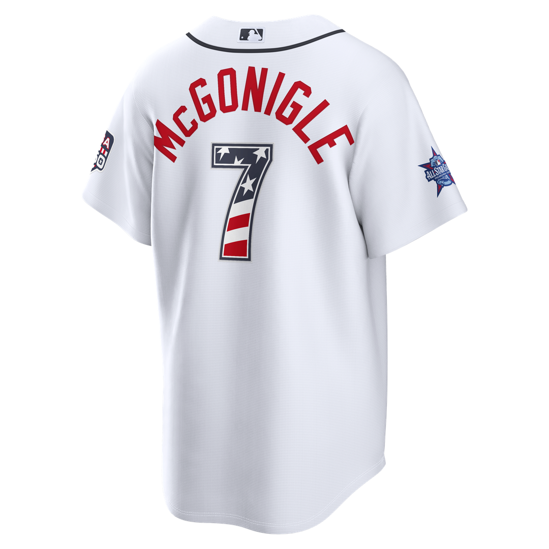 2026 All - Star Edition Stars & Stripes Detroit Tigers Kevin McGonigle White Stadium Jersey