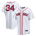David Ortiz Boston Red Sox Home Replica Jersey - White