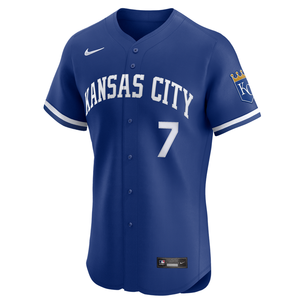 Bobby Witt Jr. Kansas City Royals Alternate 2 Elite Player Jersey - Royal