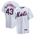 Chayce McDermott New York Mets Home Replica Jersey - White