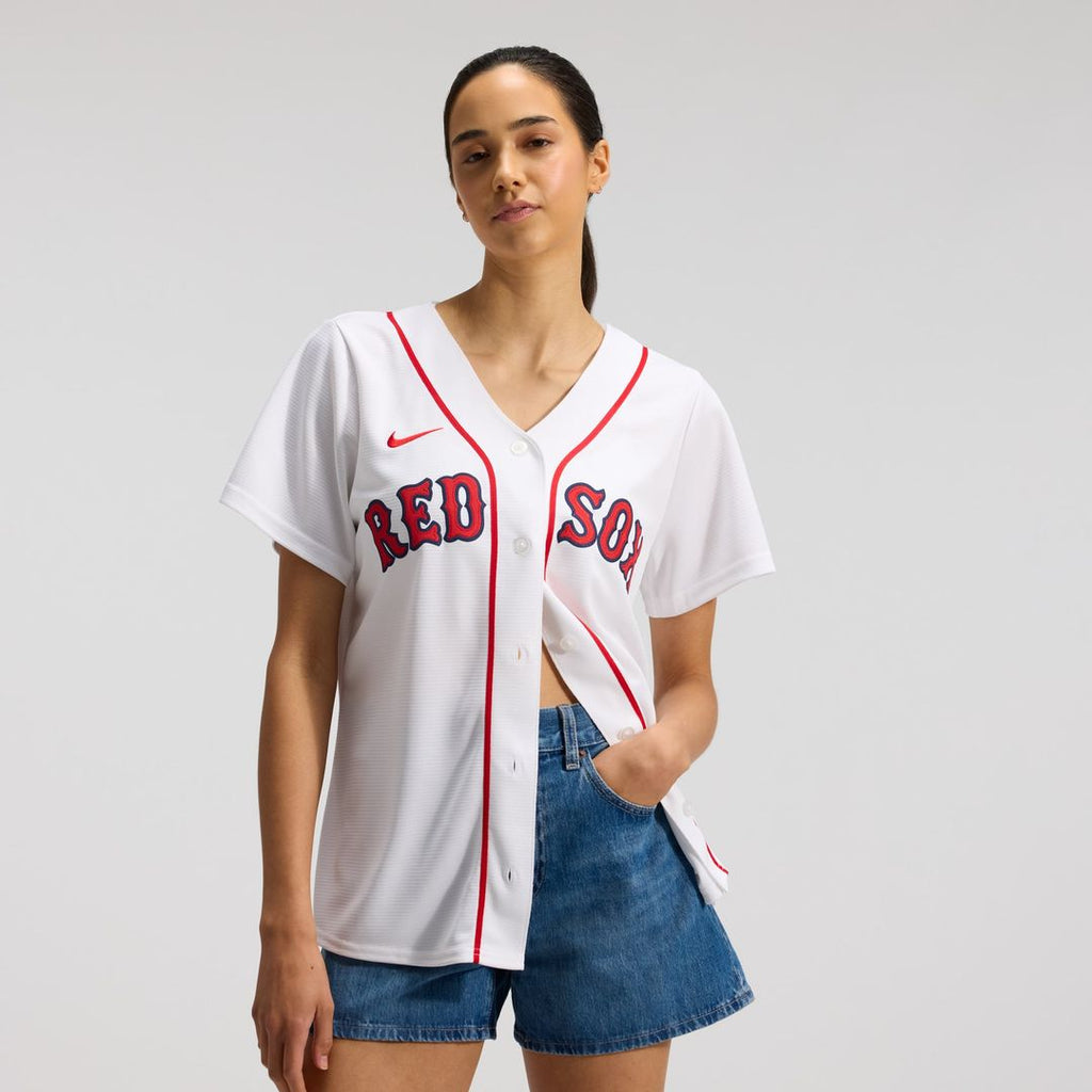 Roman Anthony Boston Red Sox Women's Home Replica Player Jersey - White