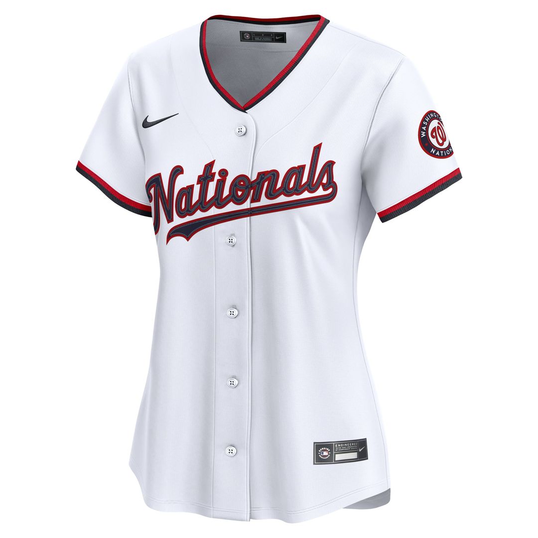 Dylan Crews Washington Nationals Women's Home Limited Player Jersey - White