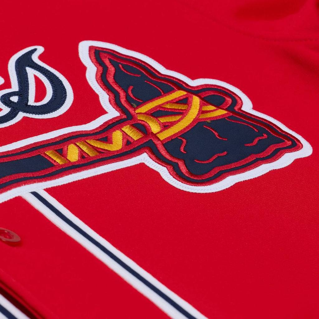 Chipper Jones Atlanta Braves 2006 Cooperstown Collection Authentic Jersey - Red