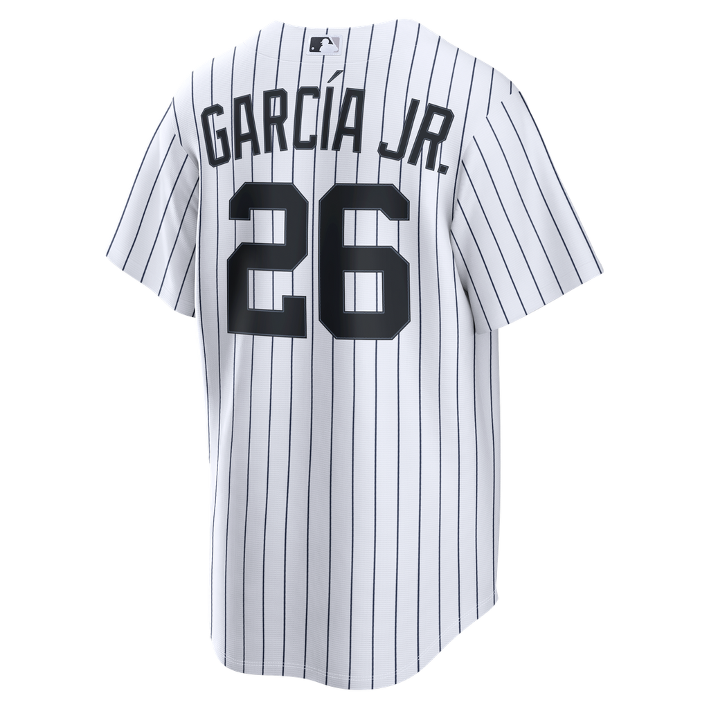 Luis García Jr. New York Yankees Home Replica Jersey - White