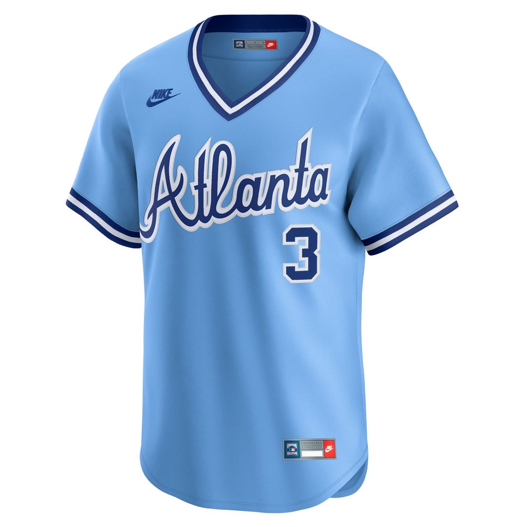 Dale Murphy Atlanta Braves Throwback Cooperstown Collection Limited Jersey - Light Blue