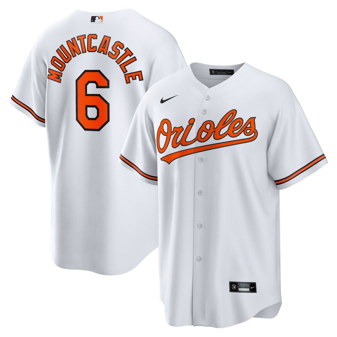 Ryan Mountcastle Baltimore Orioles Home Replica Jersey - White