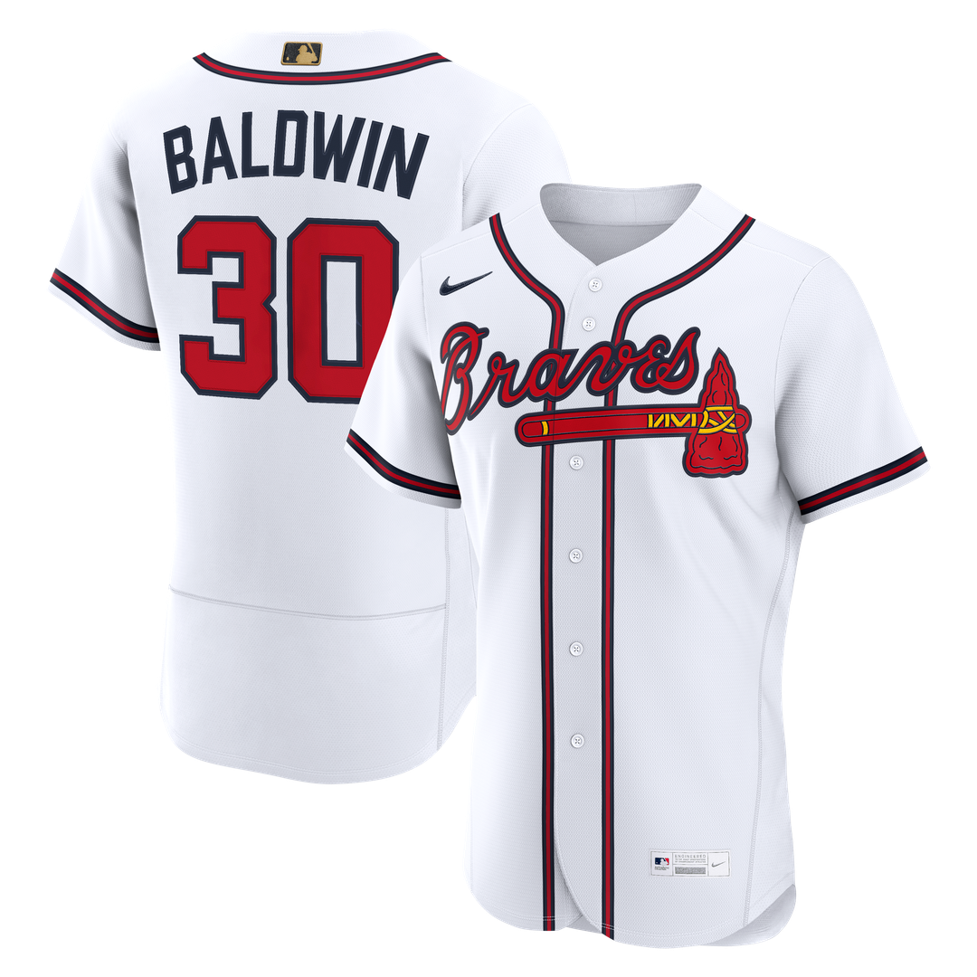 Drake Baldwin Atlanta Braves MLB Awards Authentic Jersey - White