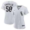 Luis Castillo Chicago White Sox Women's Home Replica Jersey - White