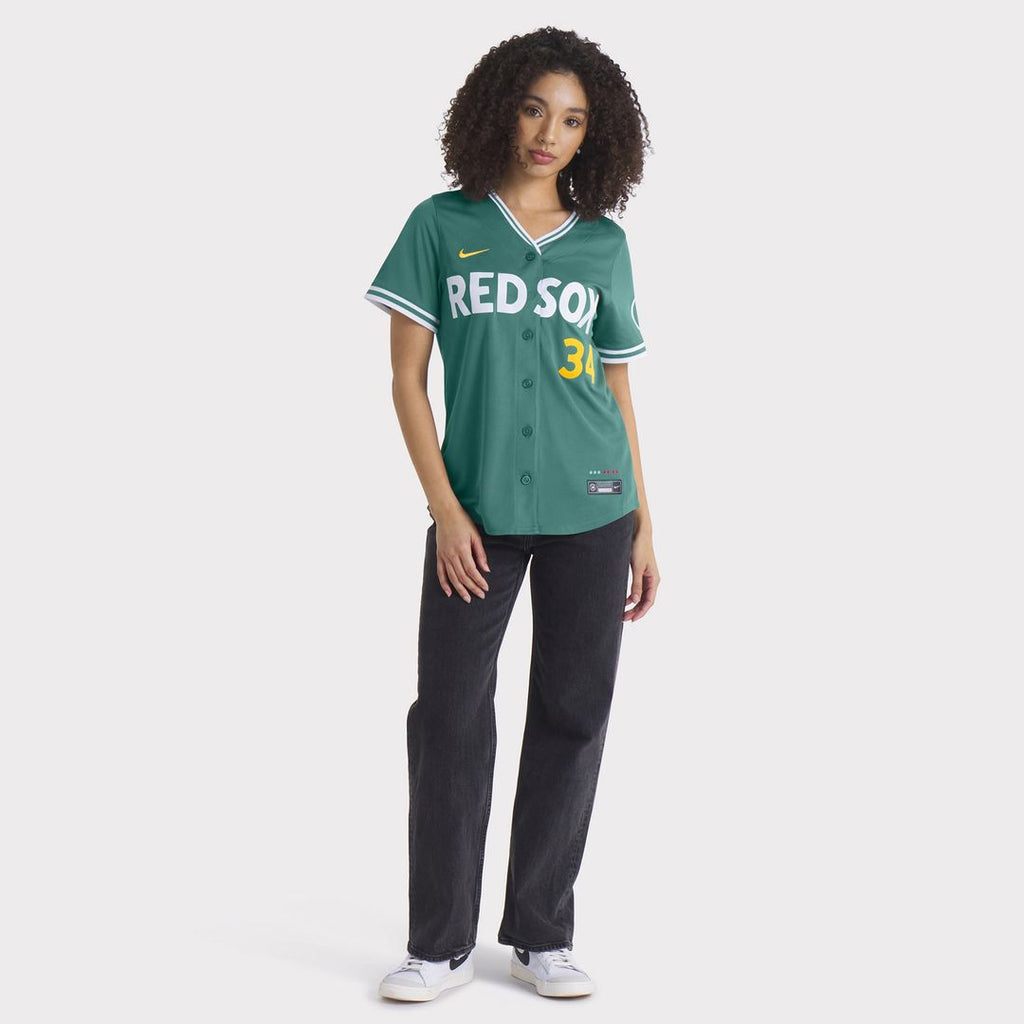 David Ortiz Boston Red Sox Women's 2025 City Connect Limited Retired Player Jersey - Green