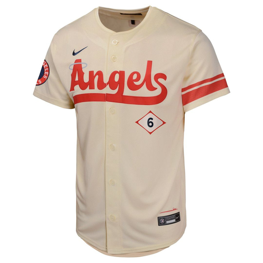 Anthony Rendon Los Angeles Angels Youth City Connect Limited Player Jersey - Cream