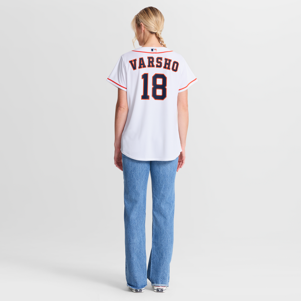 Daulton Varsho Houston Astros Women's Home Replica Jersey - White