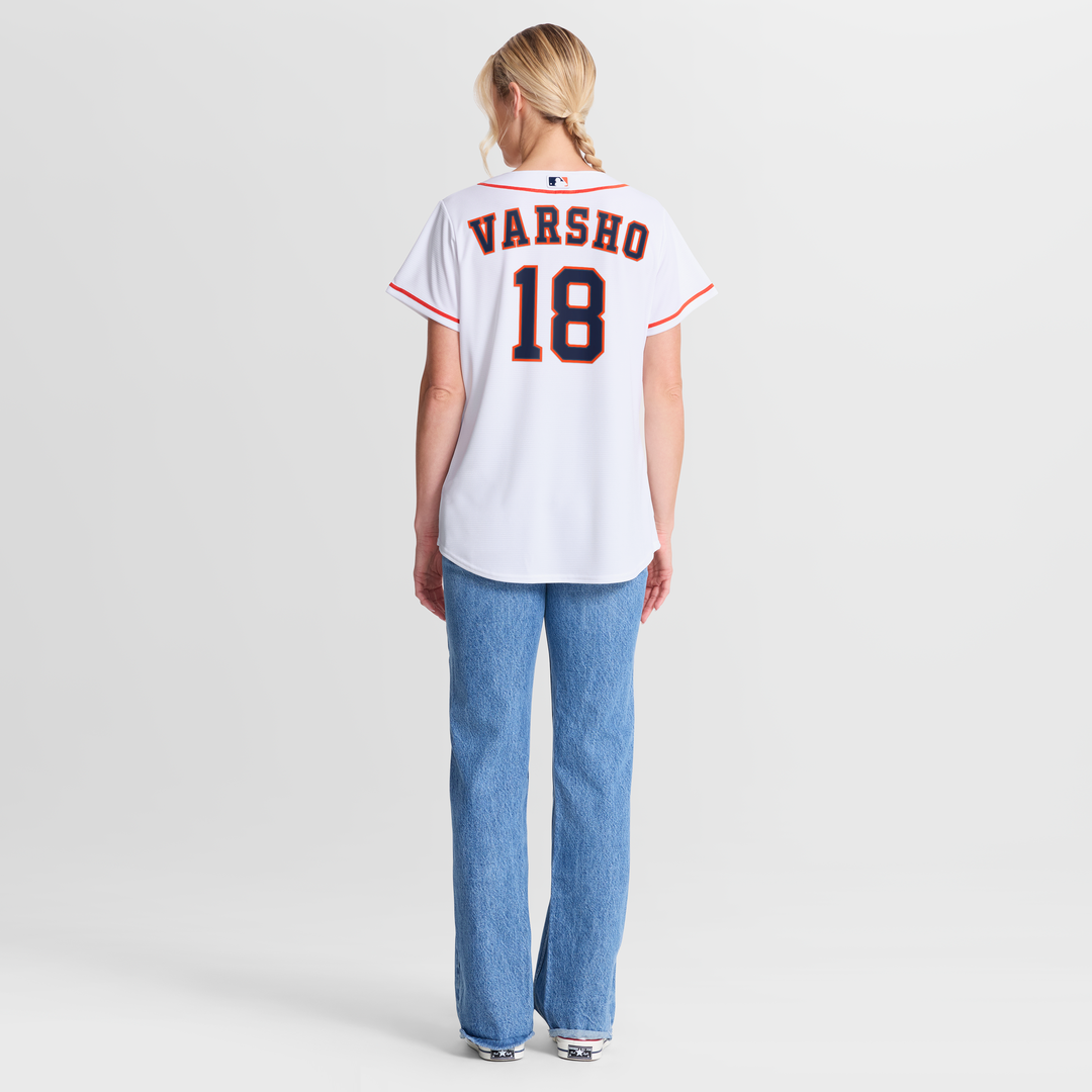 Daulton Varsho Houston Astros Women's Home Replica Jersey - White