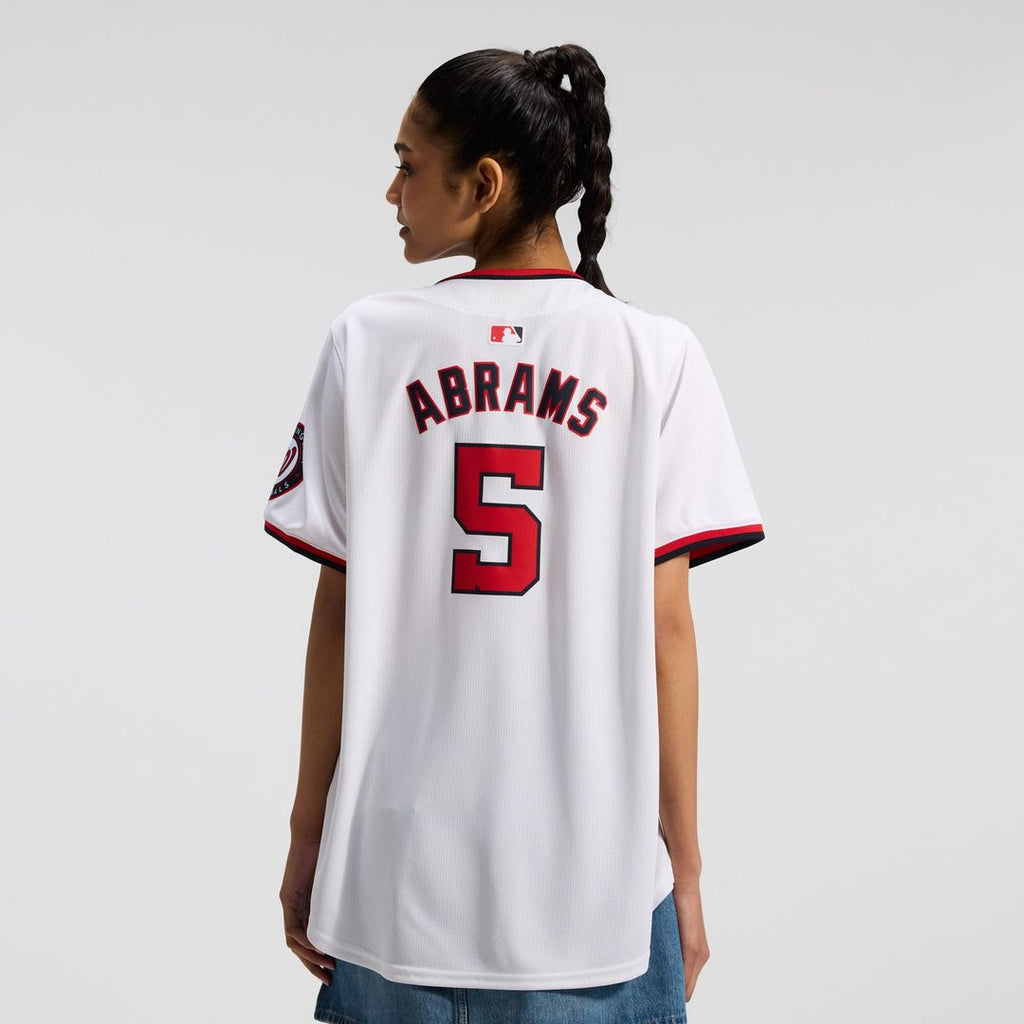 CJ Abrams Washington Nationals Women's Home Limited Player Jersey - White