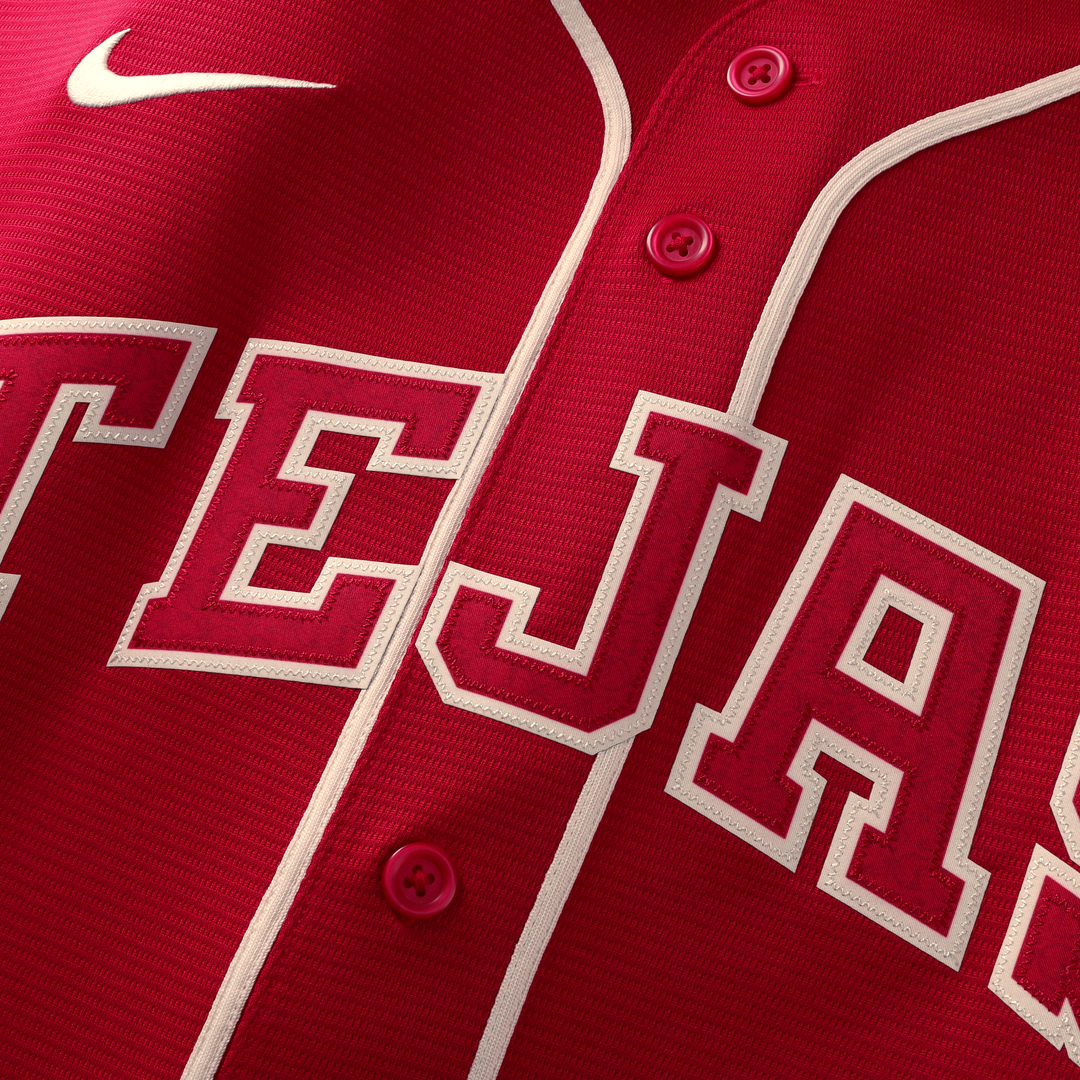 Texas Rangers 2026 City Connect Stadium Jersey - Red