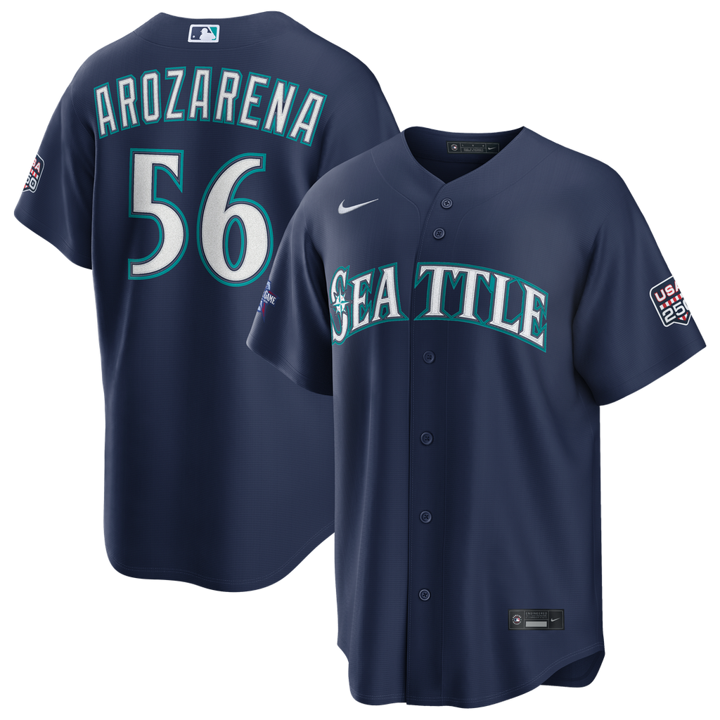 2026 All - Star Game Seattle Mariners Randy Arozarena Navy Replica Jersey