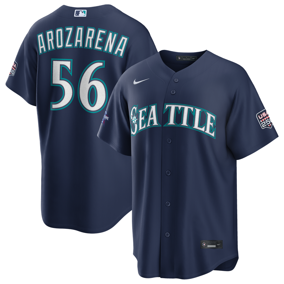 2026 All - Star Game Seattle Mariners Randy Arozarena Navy Replica Jersey