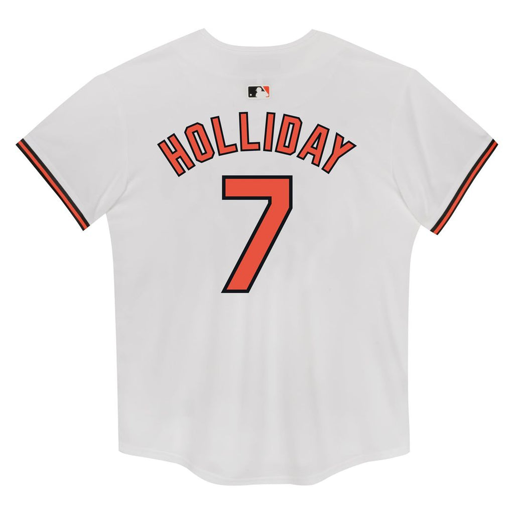 Jackson Holliday Baltimore Orioles Preschool Home Game Jersey - White