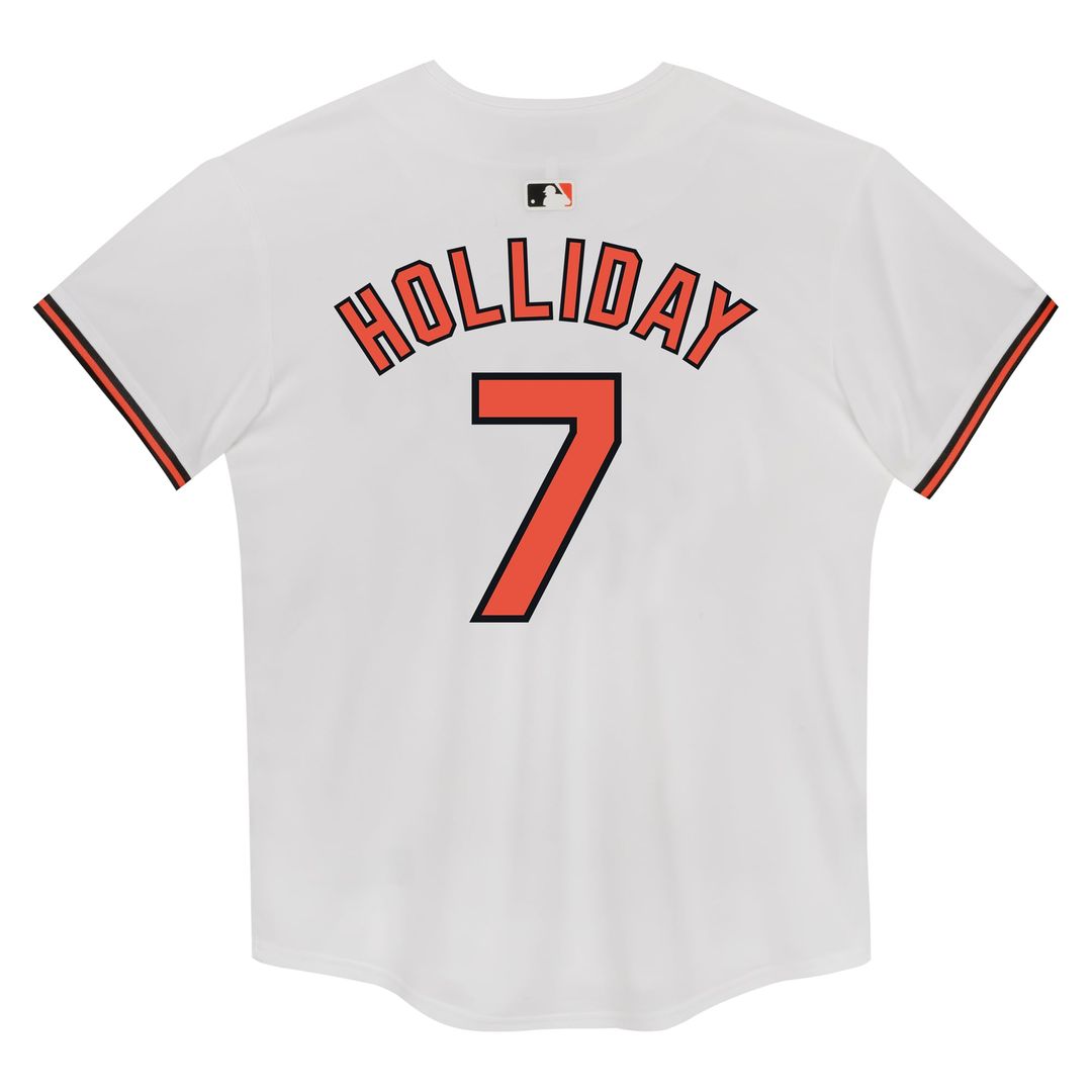 Jackson Holliday Baltimore Orioles Preschool Home Game Jersey - White