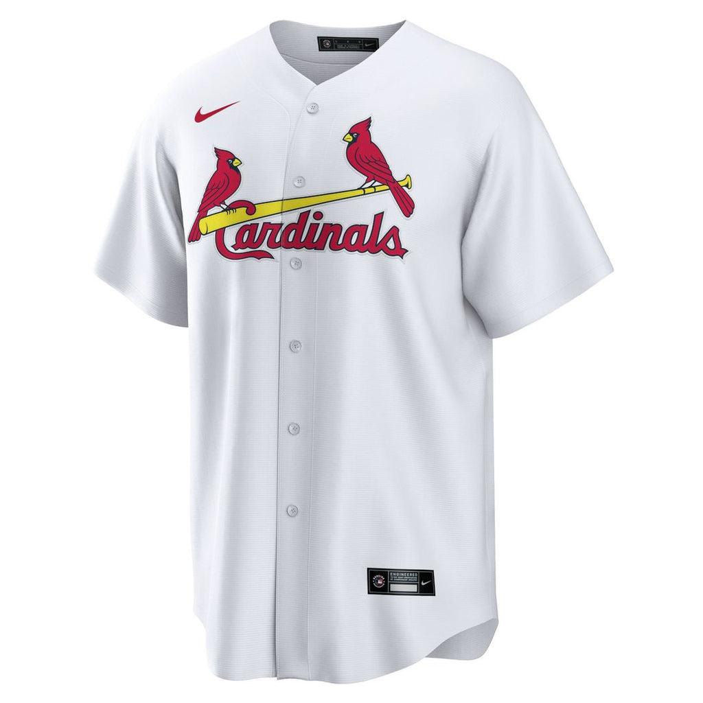 St. Louis Cardinals Home Blank Replica Jersey - White