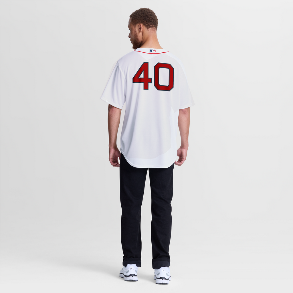 Willson Contreras Boston Red Sox Home Replica Jersey - White