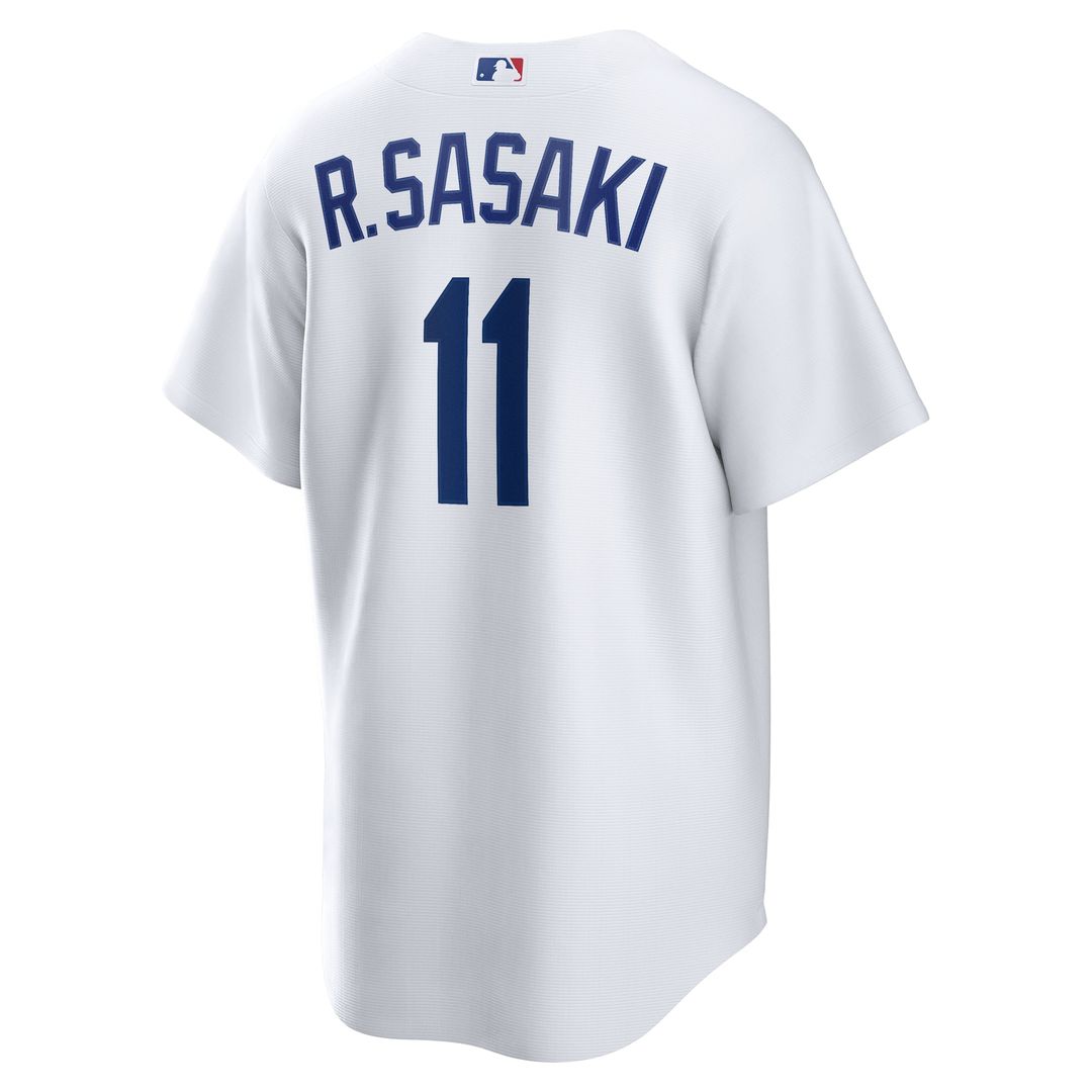Rōki Sasaki Los Angeles Dodgers Replica Jersey - White