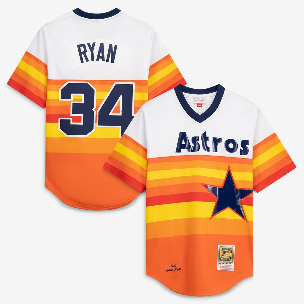 Nolan Ryan Houston Astros Throwback Authentic Jersey - White