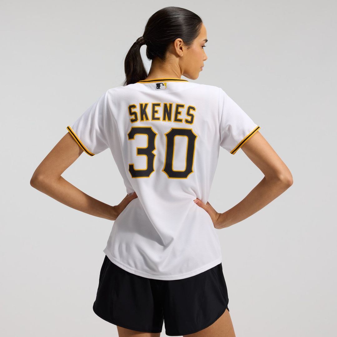 Paul Skenes Pittsburgh Pirates Women's Home Replica Player Jersey - White