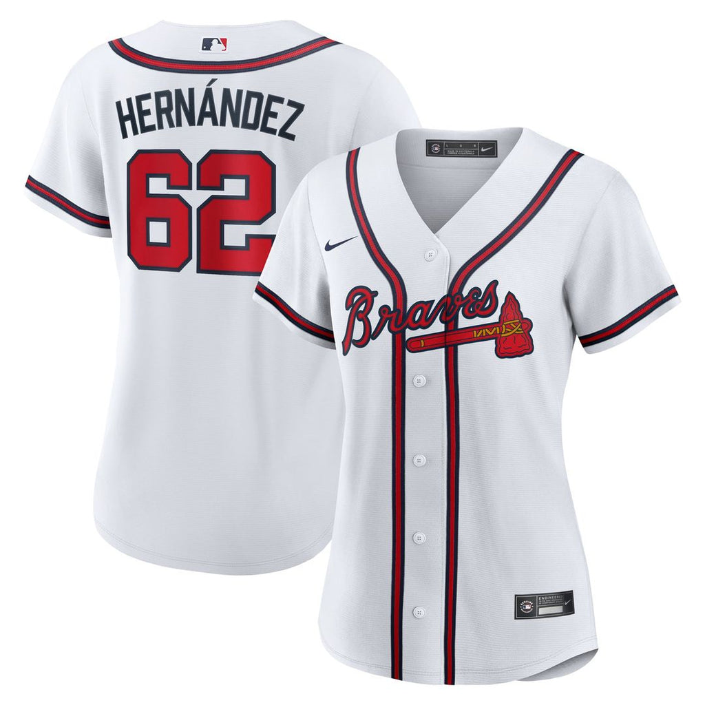 Daysbel Hernandez Atlanta Braves Women's Home Replica Jersey - White