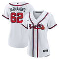 Daysbel Hernandez Atlanta Braves Women's Home Replica Jersey - White