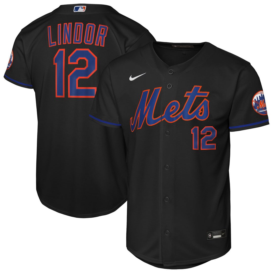 Francisco Lindor New York Mets Youth Home Stadium Jersey - White