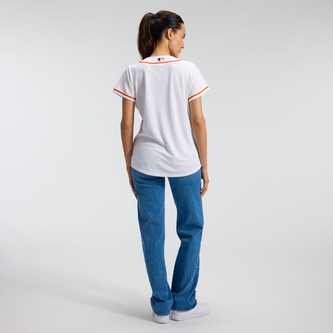 Houston Astros Women's Home Replica Team Jersey - White