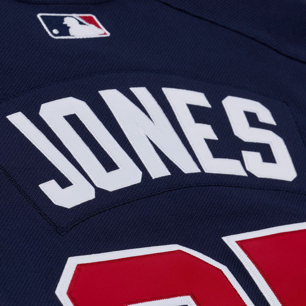 Andruw Jones Atlanta Braves Authentic Batting Practice Jersey - Navy