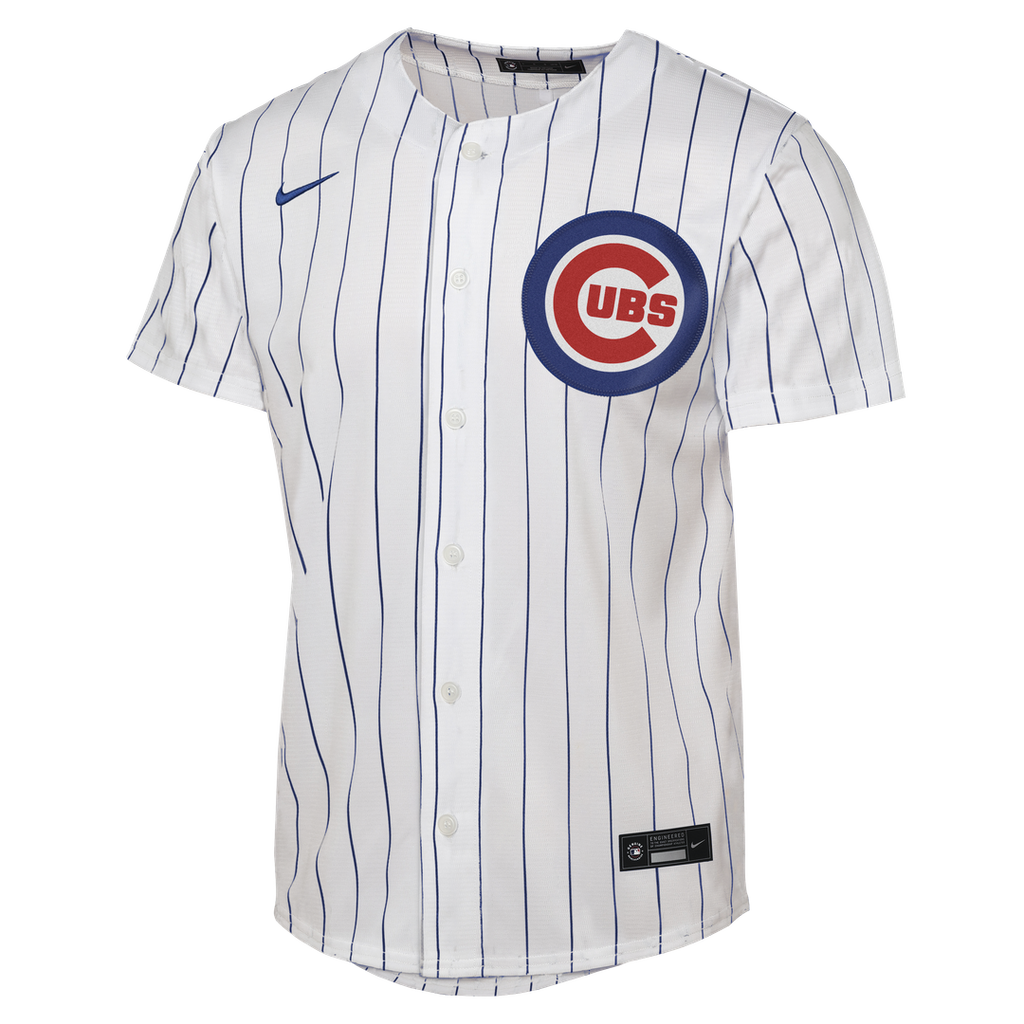 Nico Hoerner Chicago Cubs Youth Home Replica Jersey - White