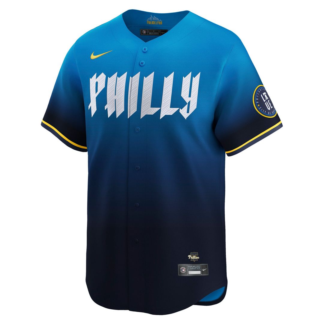 J.T. Realmuto Philadelphia Phillies City Connect Limited Jersey - Navy