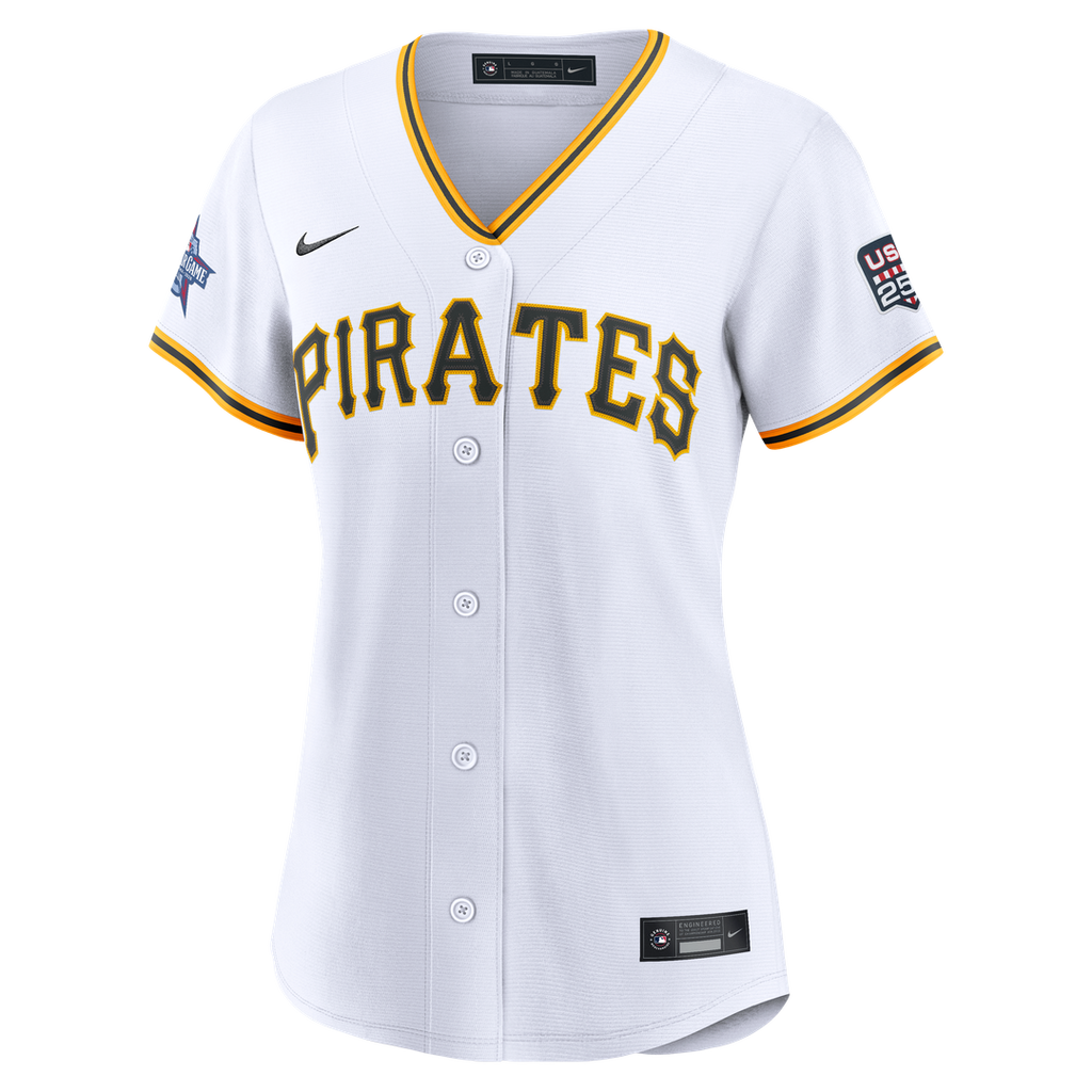 2026 All - Star Game Women's Pittsburgh Pirates Paul Skenes White Replica Jersey
