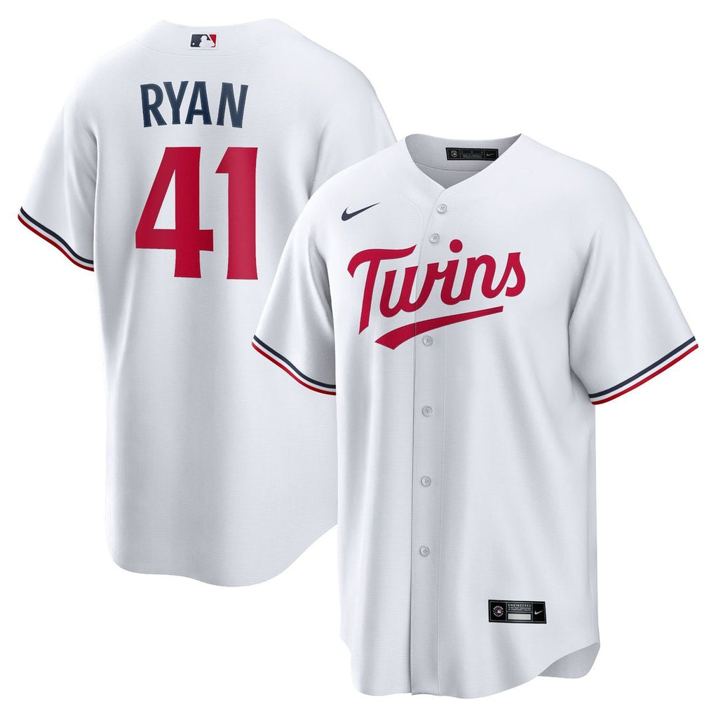 Joe Ryan Minnesota Twins Home Replica Player Jersey - White